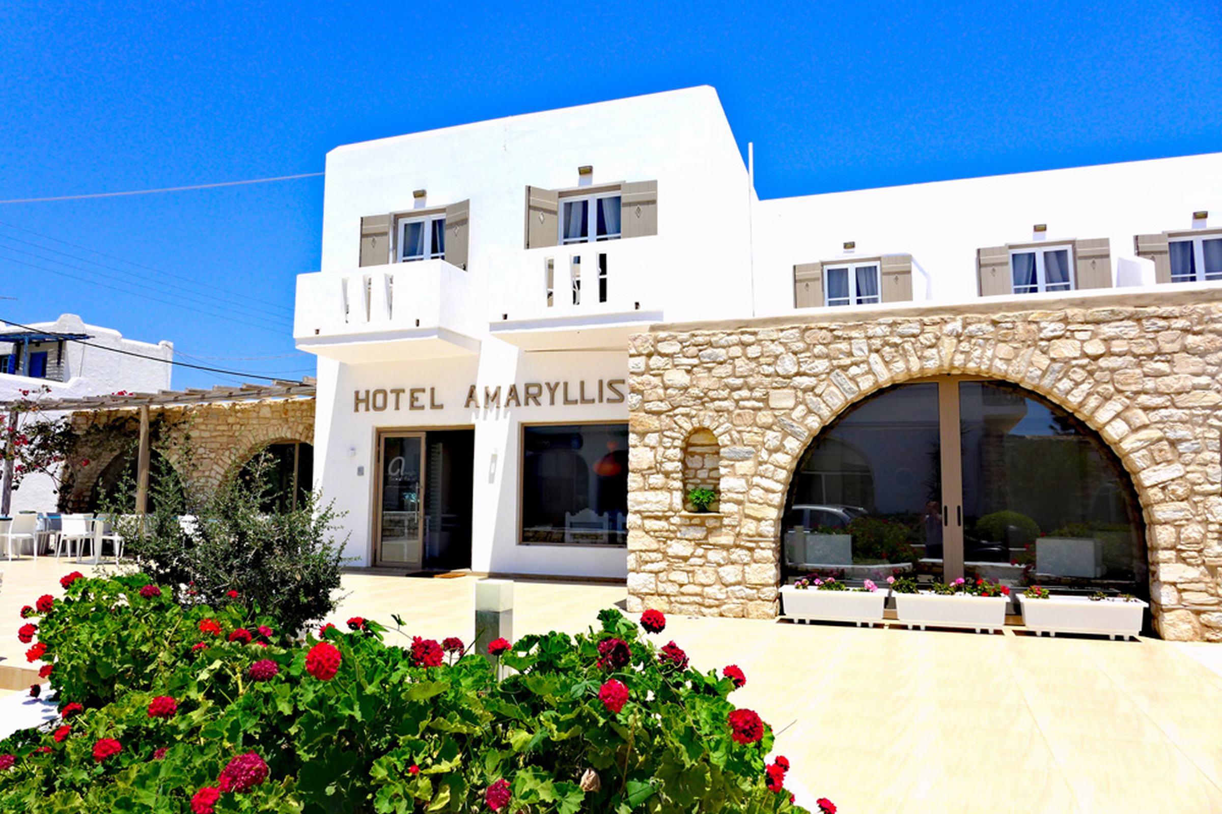 Amaryllis Beach Hotel Chrisi Akti  Exteriér fotografie