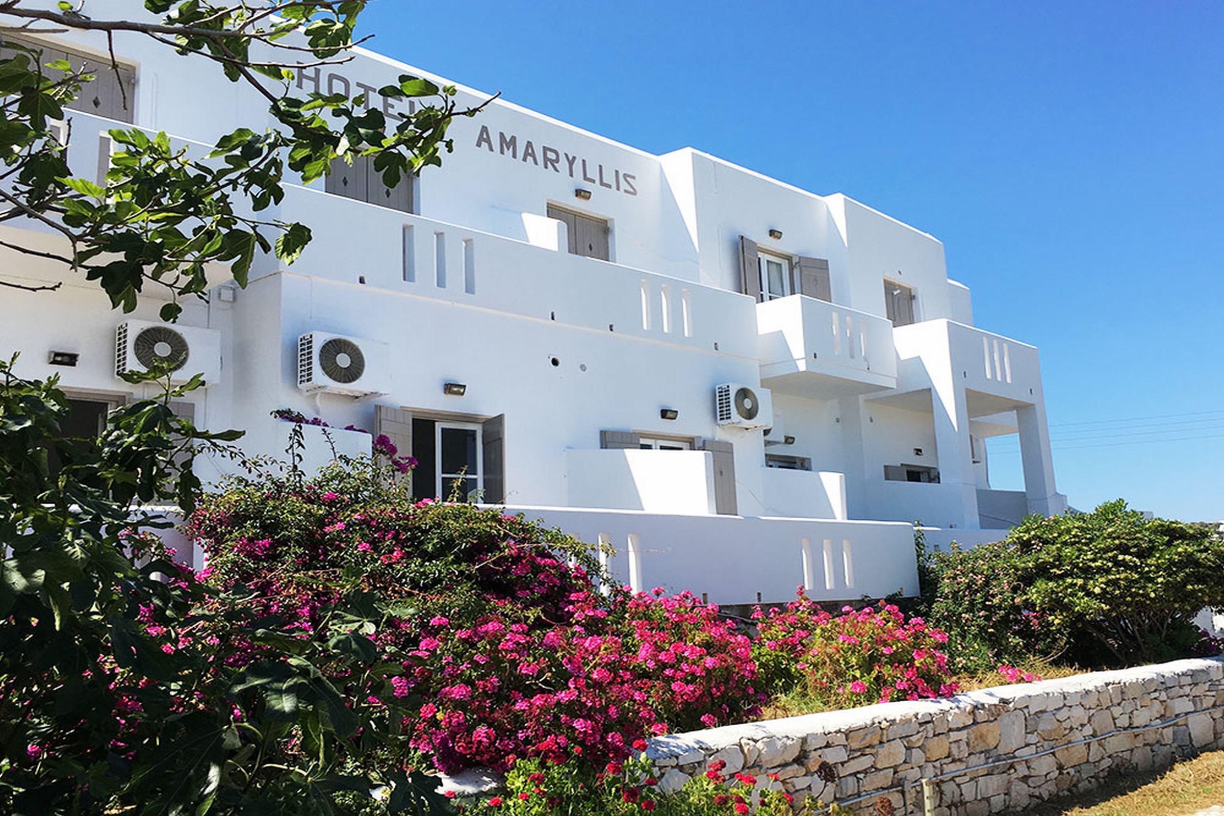 Amaryllis Beach Hotel Chrisi Akti  Exteriér fotografie