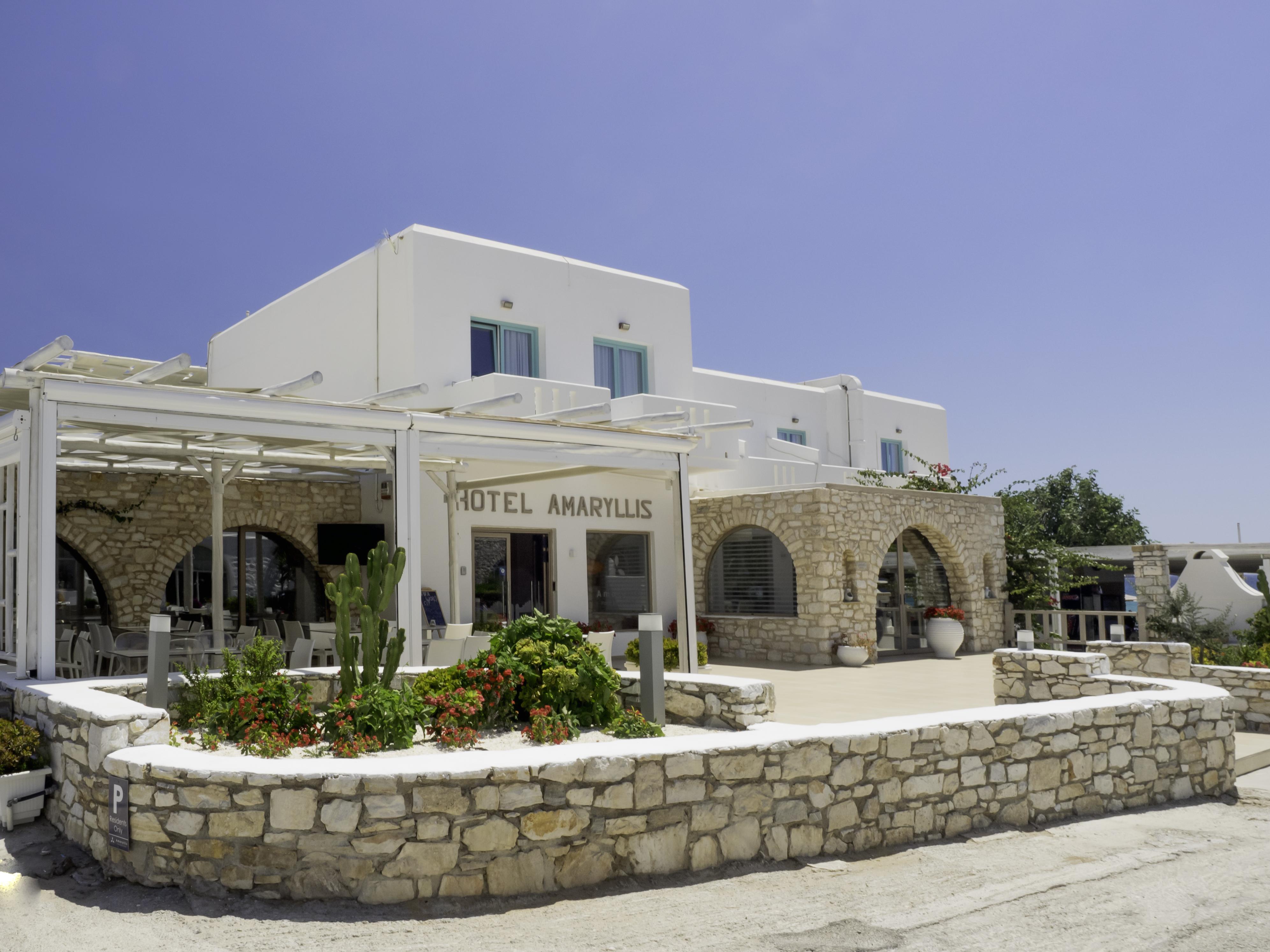 Amaryllis Beach Hotel Chrisi Akti  Exteriér fotografie