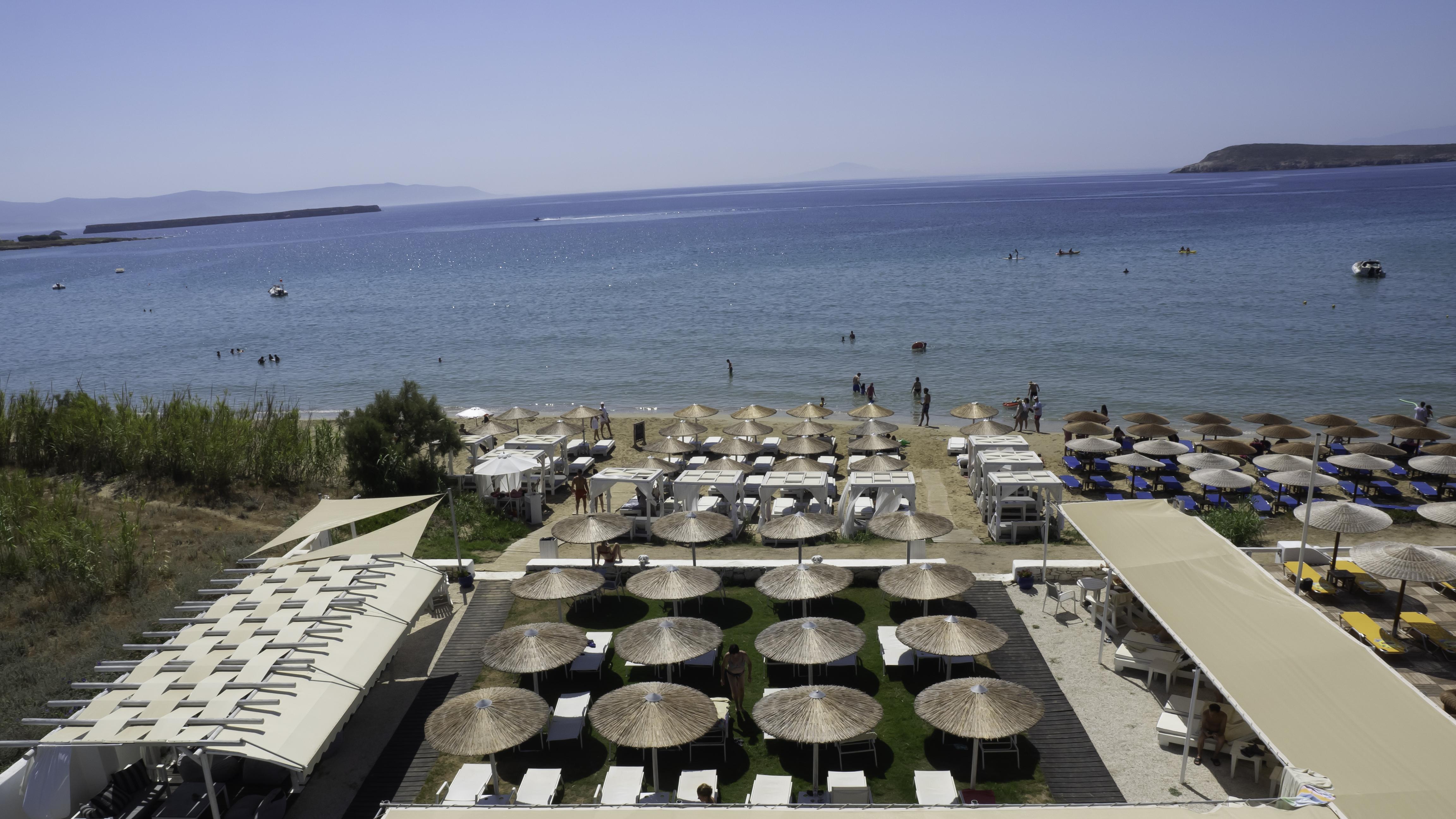 Amaryllis Beach Hotel Chrisi Akti  Exteriér fotografie