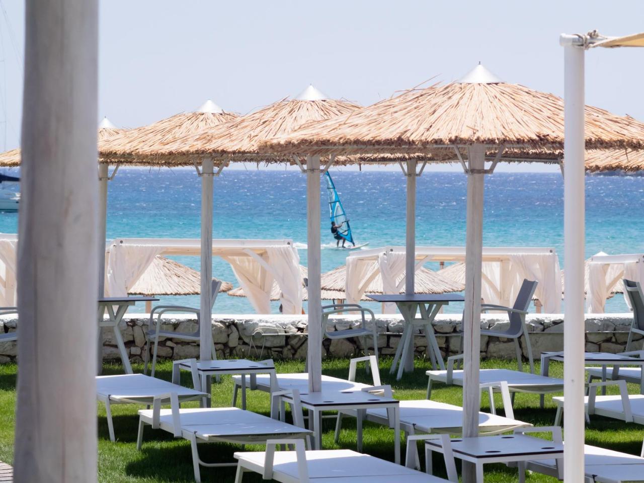 Amaryllis Beach Hotel Chrisi Akti  Exteriér fotografie